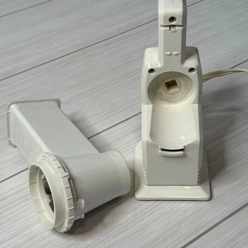 Presto SaladShooter Electric Slicer Shredder‎ White Corded Kitchen Prep Gadget
